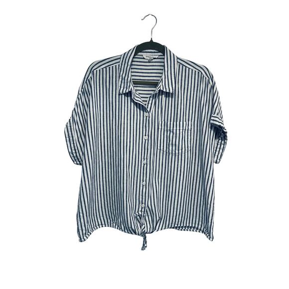 Beach lunch lounge Linen top - Picture 1 of 6